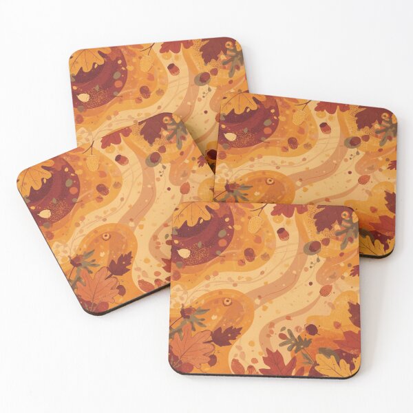 Item preview, Autumn Harmony – Fluid Nature in Warm Colors designed and sold by ArtBySylvia.