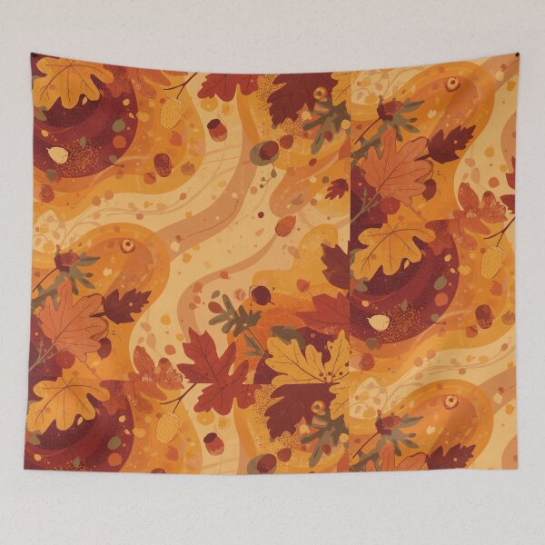 Item preview, Autumn Harmony – Fluid Nature in Warm Colors designed and sold by ArtBySylvia.