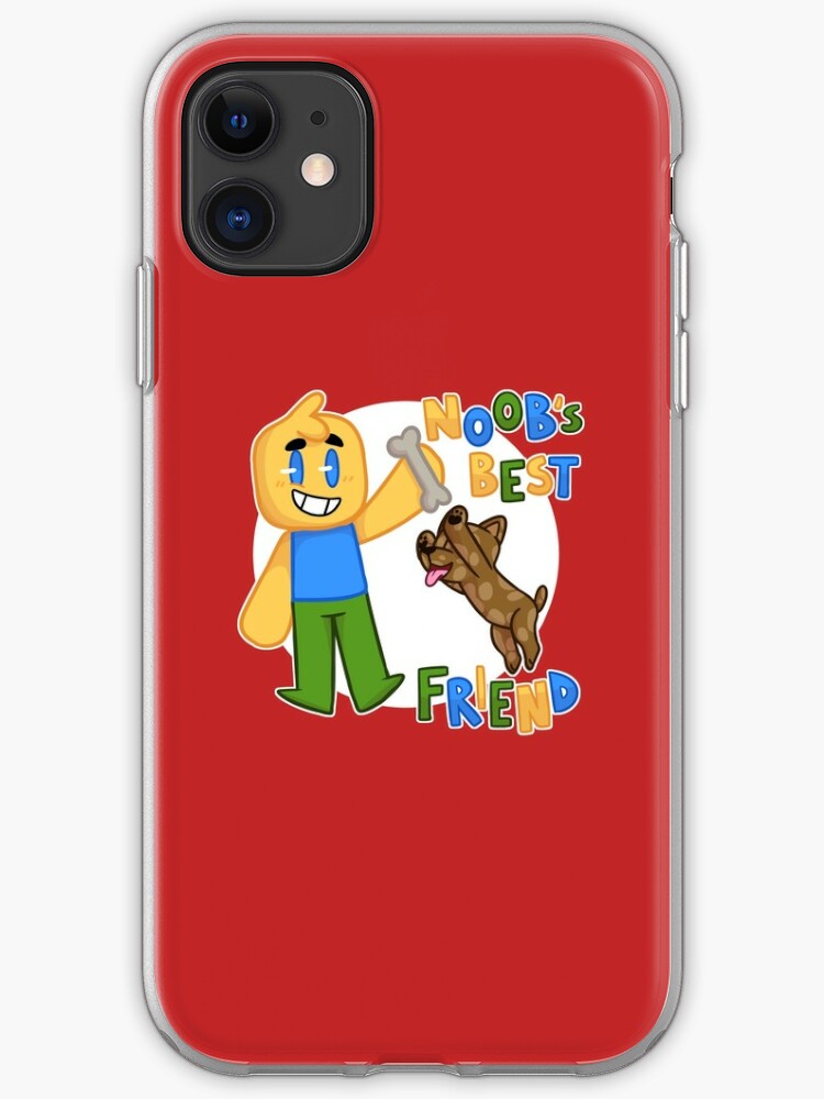 Roblox Noob With Dog Roblox Inspired T Shirt Iphone Case Cover By Smoothnoob Redbubble - roblox oof gaming noob t shirt t shirt iphone 8 plus case