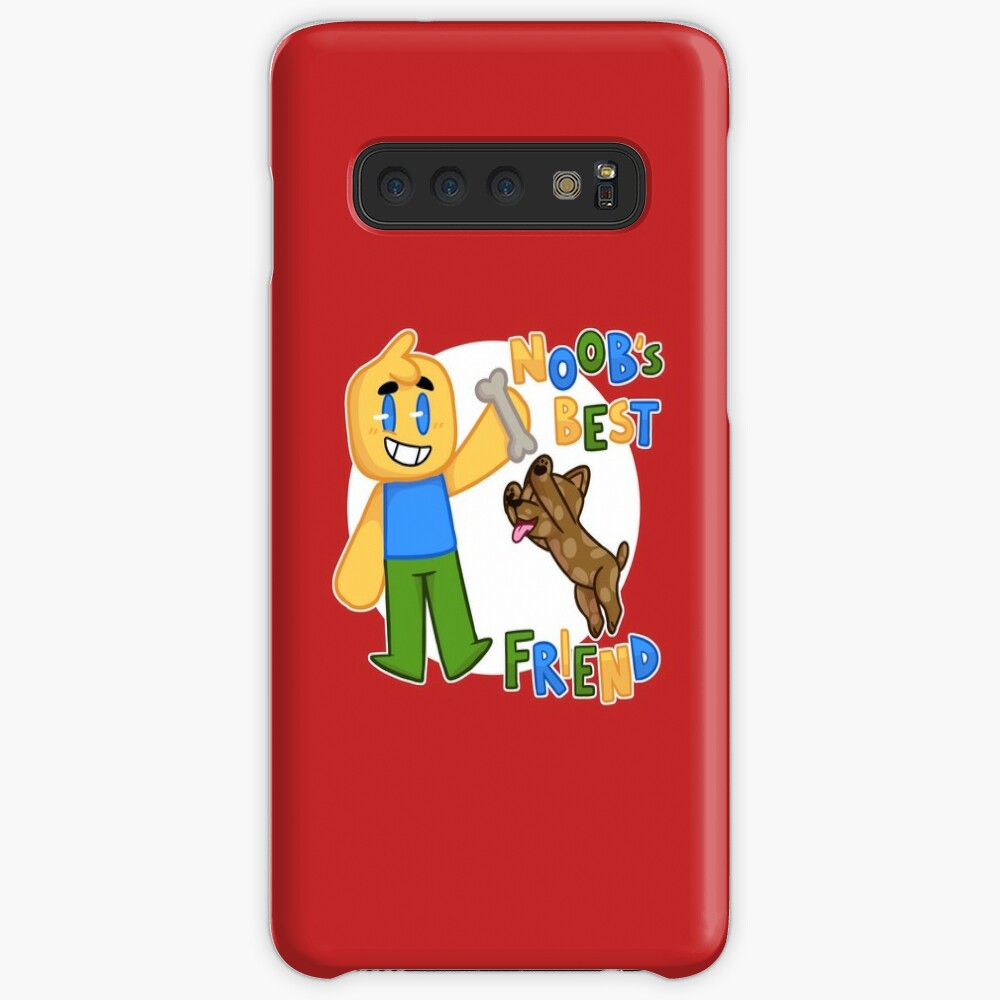 Roblox Noob With Dog Roblox Inspired T Shirt Case Skin For Samsung Galaxy By Smoothnoob Redbubble - galaxy cool roblox t shirts