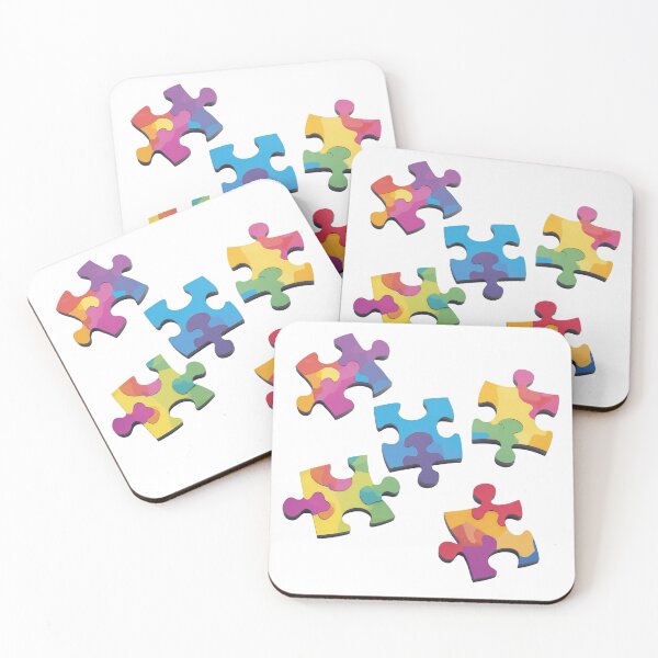 Item preview, Vibrant Jigsaw Puzzle Pieces designed and sold by 0606PM.
