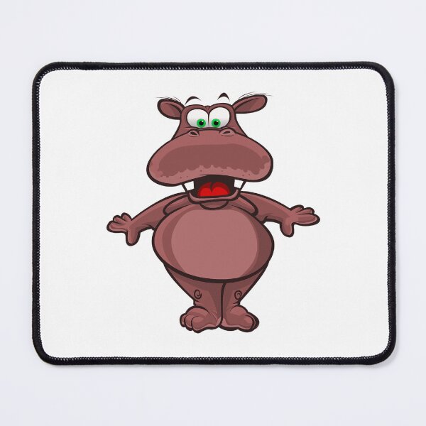 Item preview, The surprised hippo designed and sold by AnGodeSign.