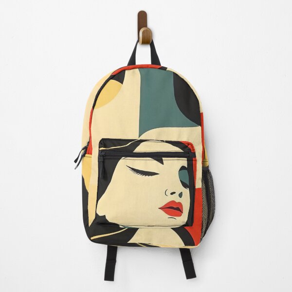 Item preview, Serene Minimalist Female Portrait – Calm Beauty in the Breeze designed and sold by SpeckAndLook.