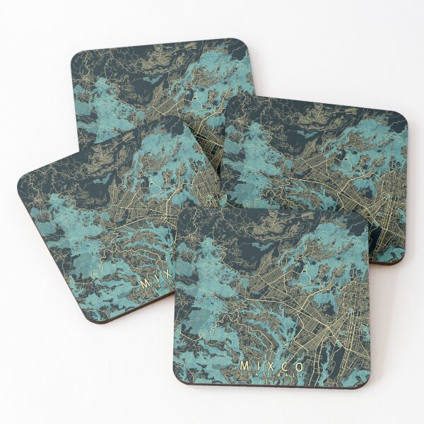 Item preview, Mixco City Map of Guatemala - Summer designed and sold by deMAP.