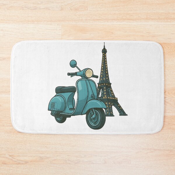 Item preview, From Paris, With Love- vintage Eiffel tower illustration designed and sold by Lazy T Co..