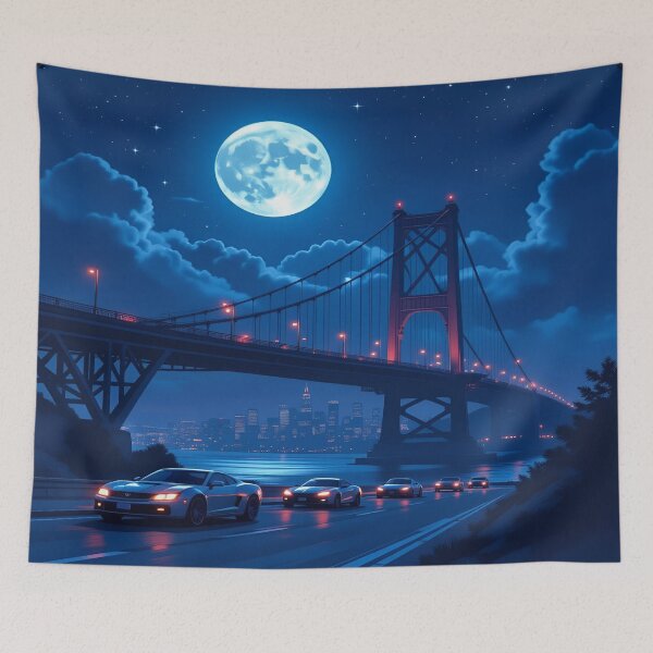 Item preview, bridge, architecture, landmark, skyline, city, designed and sold by zakarov27.