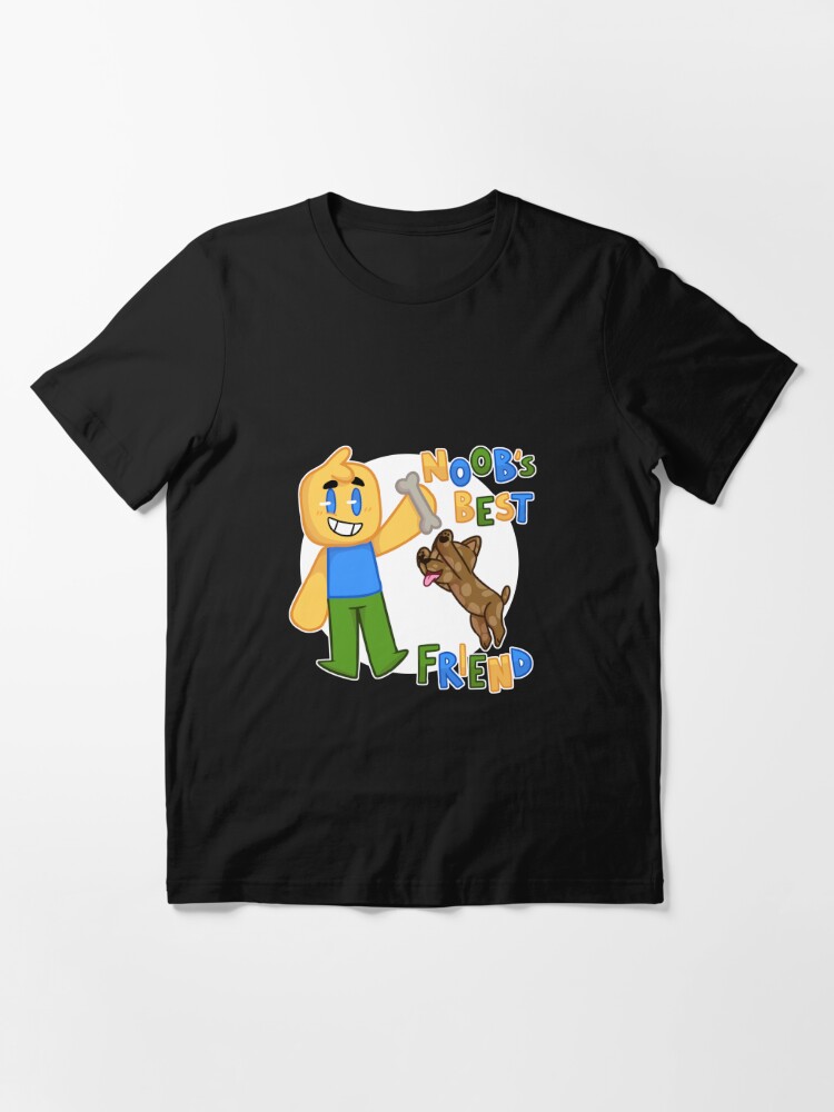 Roblox Noob With Dog Roblox Inspired T Shirt T Shirt By Smoothnoob Redbubble - noobs best friend roblox noob with dog roblox inspired t shirt sticker
