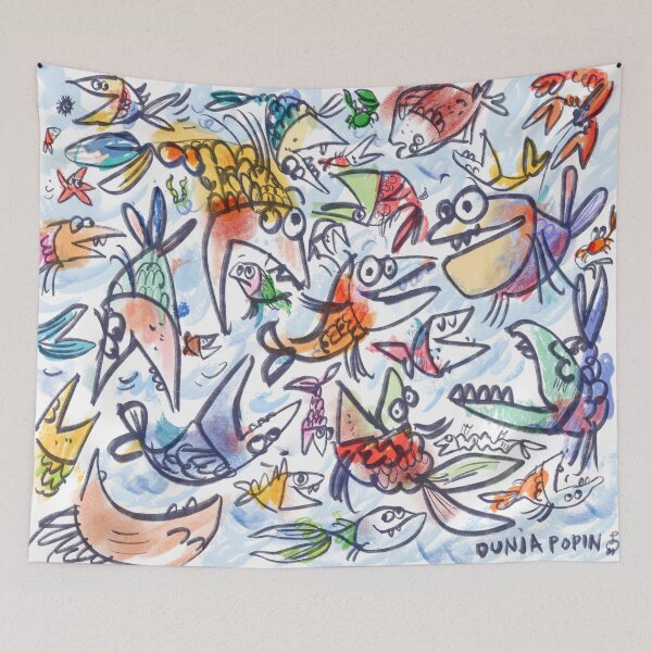 Item preview, Underwater Mayhem designed and sold by Dunja Popin.