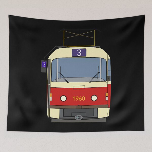 Item preview,  Prague Tram (T3) designed and sold by IronHansen88.