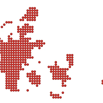Artwork thumbnail, Denmark Red Rhinestone by TheIconSmith