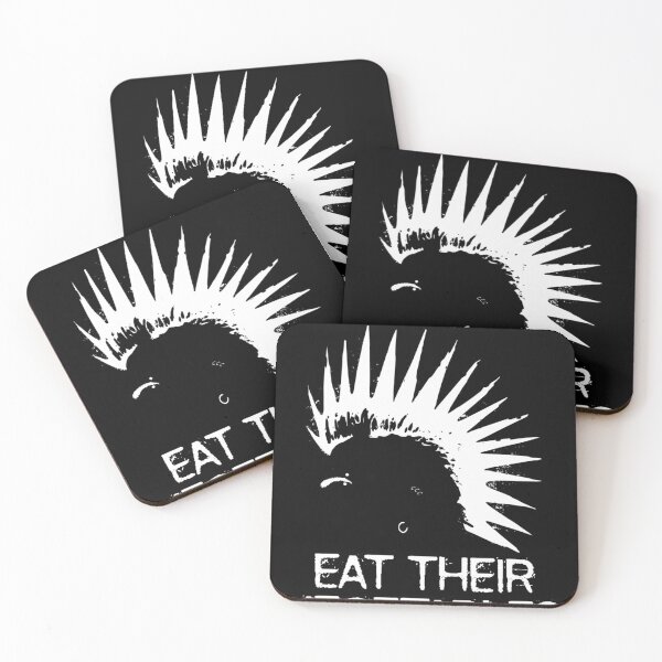 Item preview, Real Punks Eat Their Vegetables In White Text designed and sold by FranksPlump.