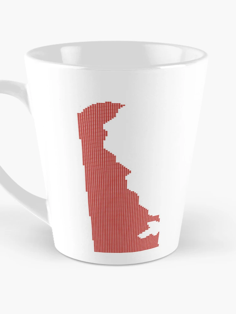 Thumbnail 3 of 4, Coffee Mug, Delaware Red Rhinestone designed and sold by TheIconSmith.