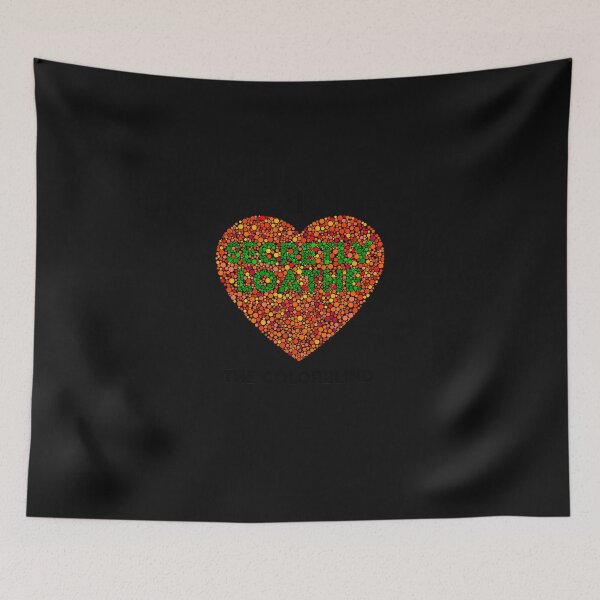 Item preview, Ishihara Colorblind Test I Heart The Colorblind (Us Spelling) designed and sold by mppjtungo.