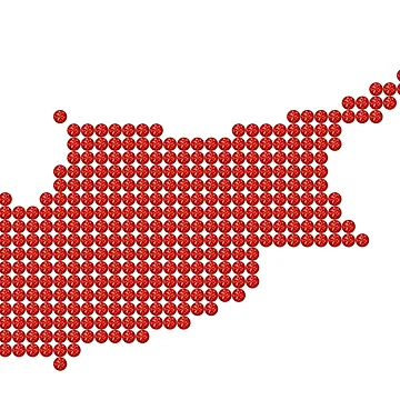 Artwork thumbnail, Cyprus Red Rhinestone by TheIconSmith