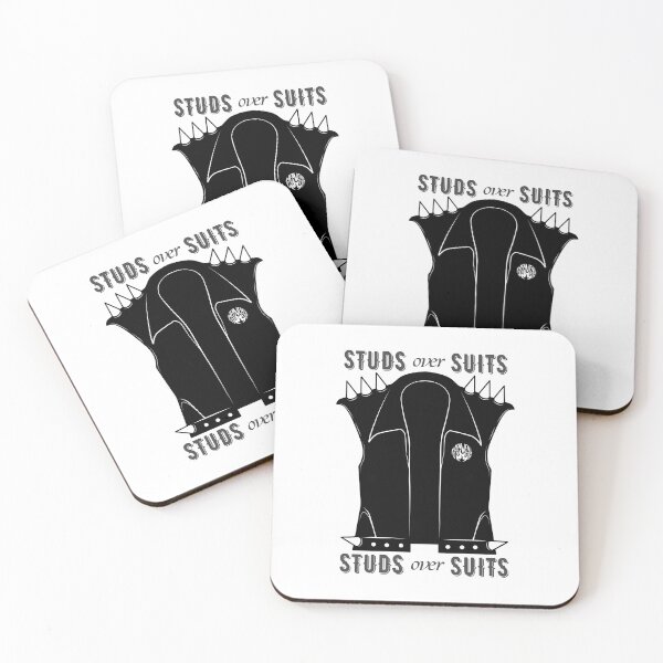 Item preview, Leather Rocker Vest | Studs Over Suits designed and sold by ObsidianDaz.