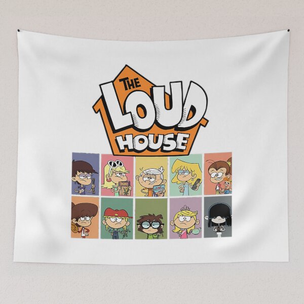 Item preview, Funny Family Vintage in Cartoon Busy Big House designed and sold by CheekyViviana.