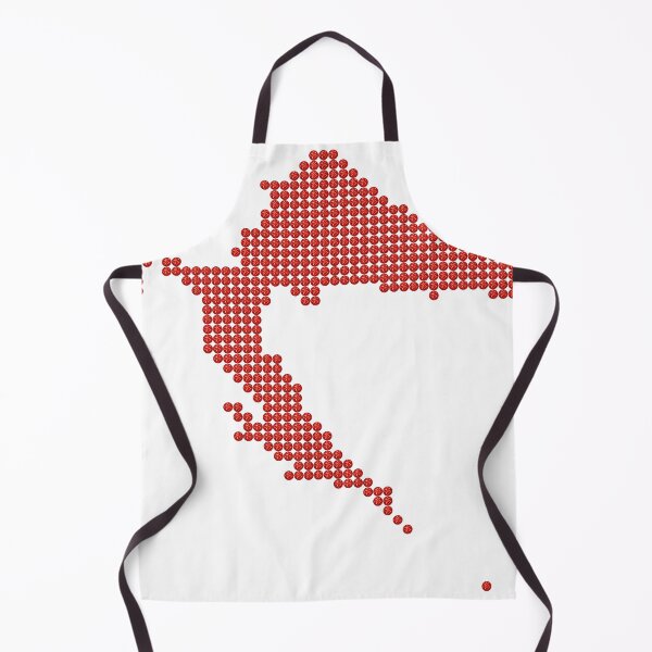 Item preview, Croatia Red Rhinestone designed and sold by TheIconSmith.