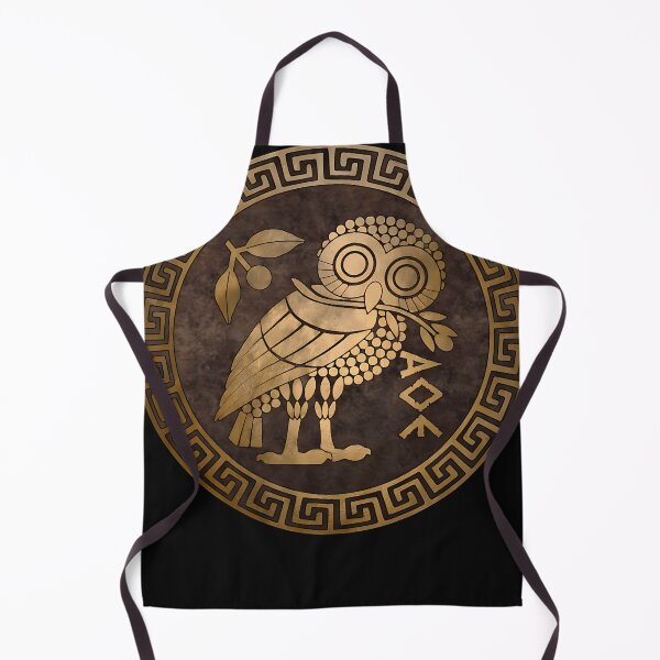 Item preview, Athens Ancient Greece Athenian Owl Symbol Of Goddess Athena 1940 designed and sold by DouglaKoier.