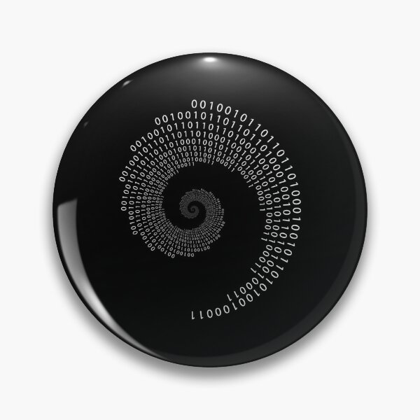 Item preview, Binary Fibonacci Sequence Spiral. designed and sold by IronHansen88.
