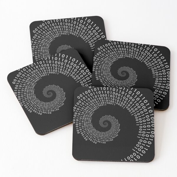 Item preview, Binary Fibonacci Sequence Spiral. designed and sold by IronHansen88.