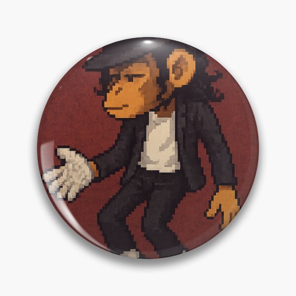 Item preview, Pixel Monkey Moonwalk designed and sold by TotalRetroBoy.