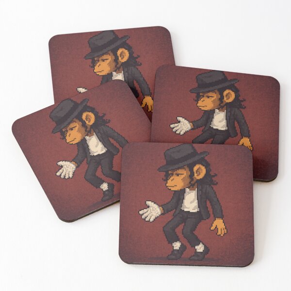 Item preview, Pixel Monkey Moonwalk designed and sold by TotalRetroBoy.