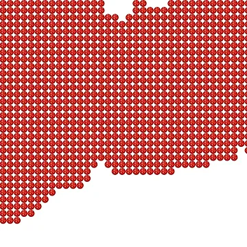 Artwork thumbnail, Connecticut Red Rhinestone by TheIconSmith