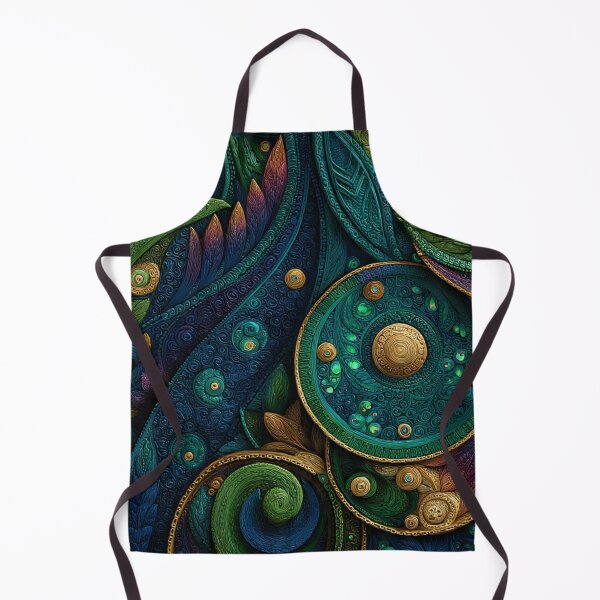 Item preview, New Zealand Māori Paua Pattern Koru Design 514 designed and sold by GrinGalore.