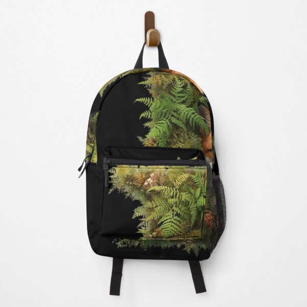 Item preview, Nature Alphabet Letter F – Ferns, Moss & Fox Design designed and sold by HT-Creative.