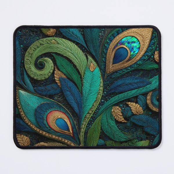 Item preview, New Zealand Māori Paua Pattern Koru Design 515 designed and sold by GrinGalore.