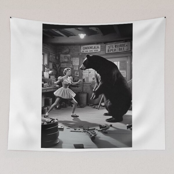 Item preview, "Bearly Legal: Workshop Showdown of Grit & Growl" designed and sold by Print Fiction.