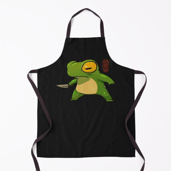 Item preview, Knife Wielding Stabby Gremlin Frog Artwork Asian Style designed and sold by nuarjcinw.