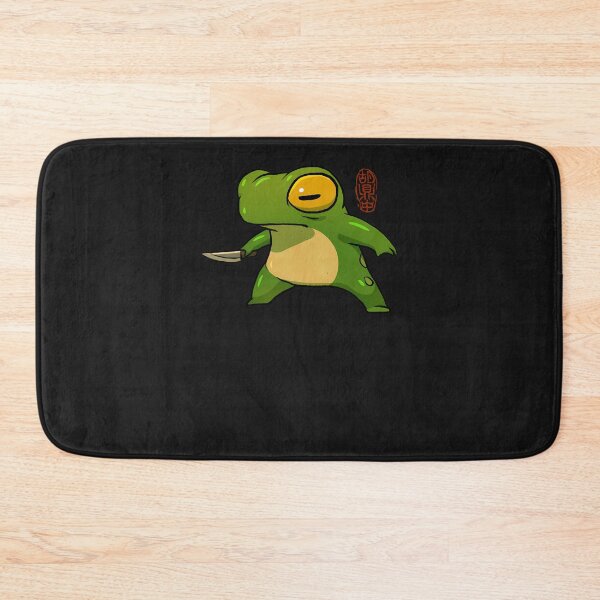 Item preview, Knife Wielding Stabby Gremlin Frog Artwork Asian Style designed and sold by nuarjcinw.