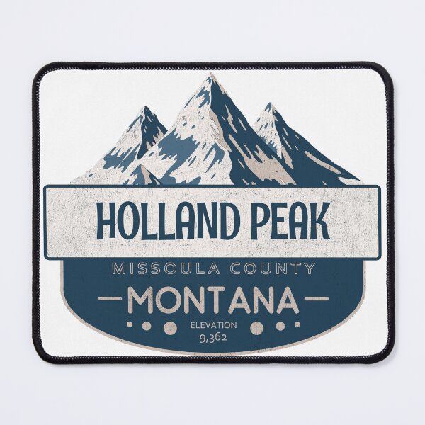 Item preview, Holland Peak, Missoula County, Montana, Mountain Design designed and sold by Wanderful-roads.