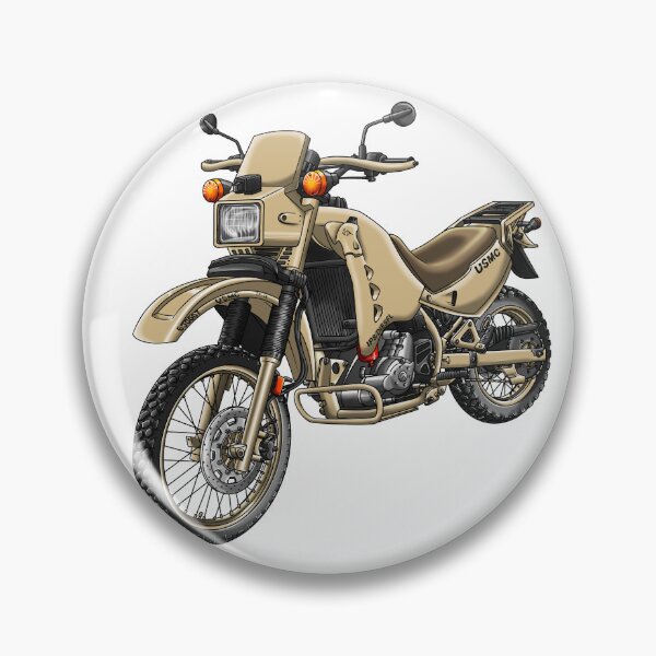 Item preview, Kawasaki KLR650 (Diesel Military Sand) for Motorcycle Riders designed and sold by MotoApparelHub.