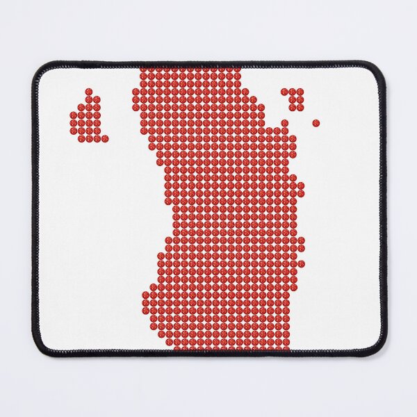 Item preview, Bahrain Red Rhinestone designed and sold by TheIconSmith.