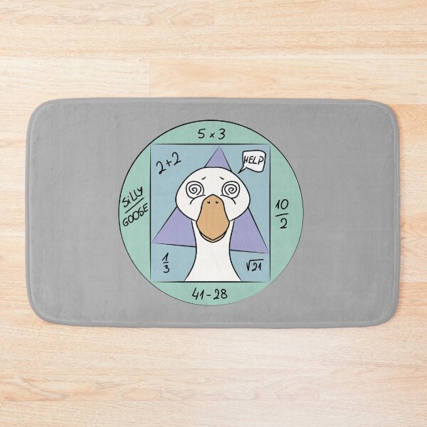 Item preview, Silly Goose Confused by Math designed and sold by HugSomeNettles.