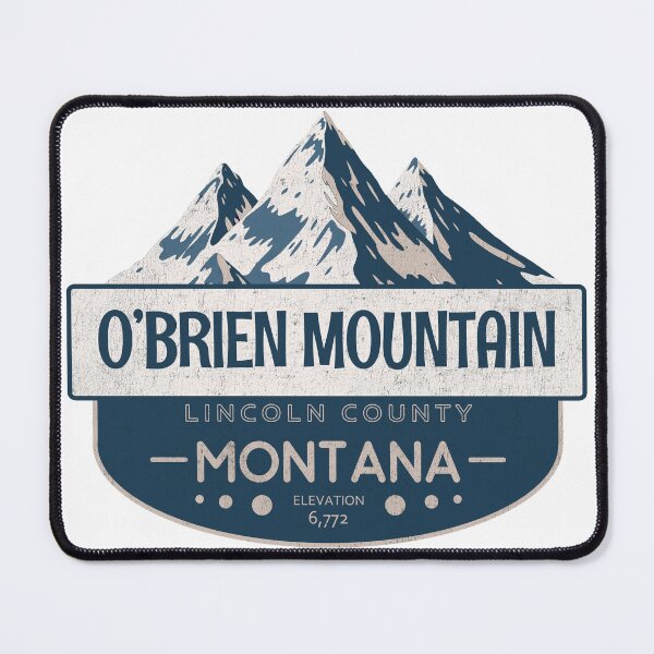 Item preview, O'Brien Mountain, Lincoln County, Montana, Mountain Design designed and sold by Wanderful-roads.