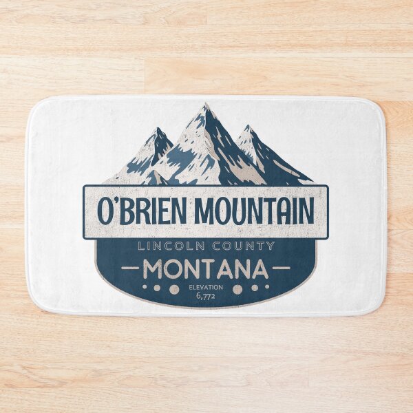 Item preview, O'Brien Mountain, Lincoln County, Montana, Mountain Design designed and sold by Wanderful-roads.