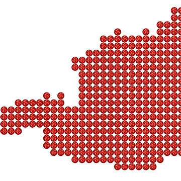 Artwork thumbnail, Austria Red Rhinestone by TheIconSmith