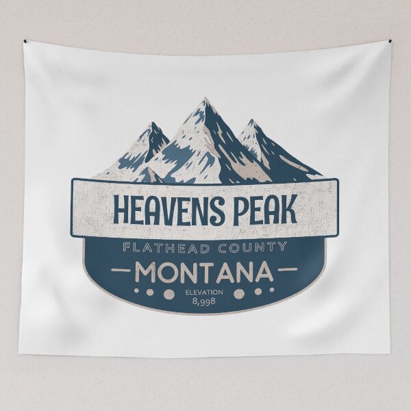 Item preview, Heavens Peak, Flathead County, Montana, Mountain Design designed and sold by Wanderful-roads.