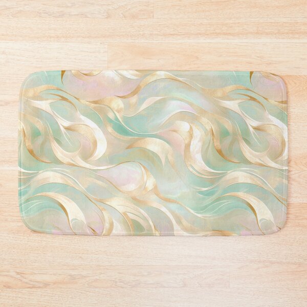 Item preview, Luxury Pastel Wave with Metallic & Pearl Accents designed and sold by Windy-market.