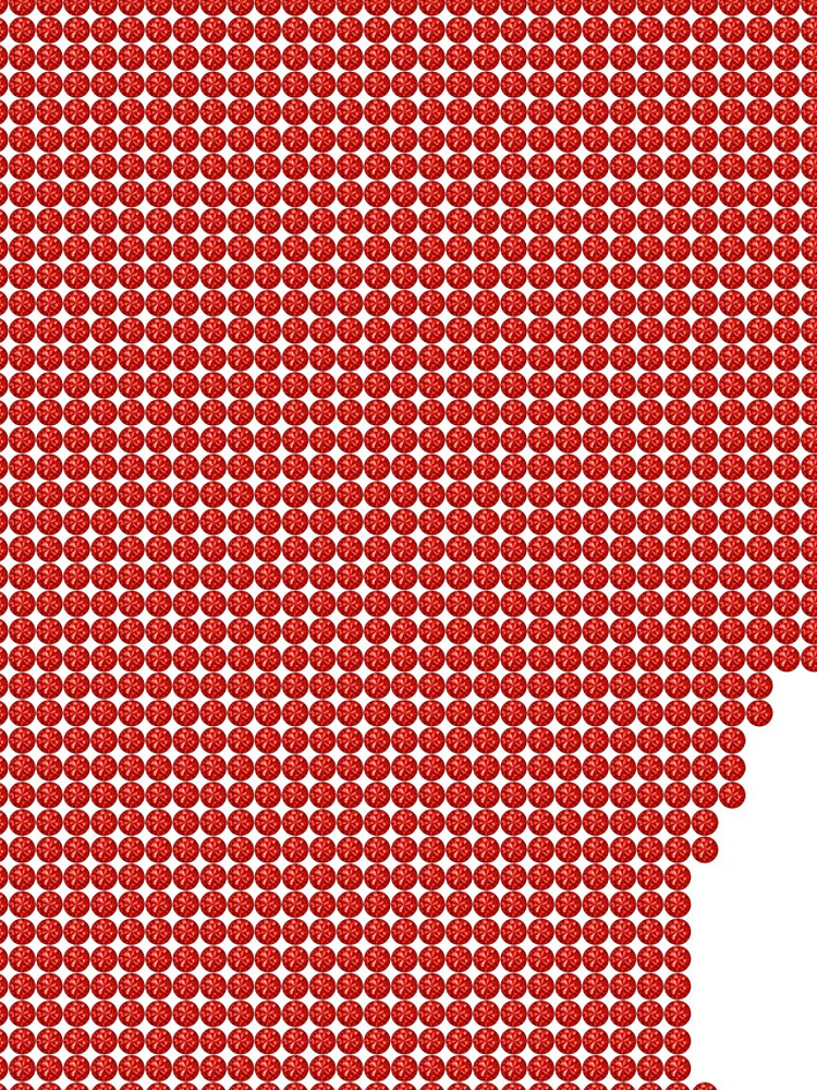 Thumbnail 4 of 4, iPhone Case, Arkansas Red Rhinestone designed and sold by TheIconSmith.