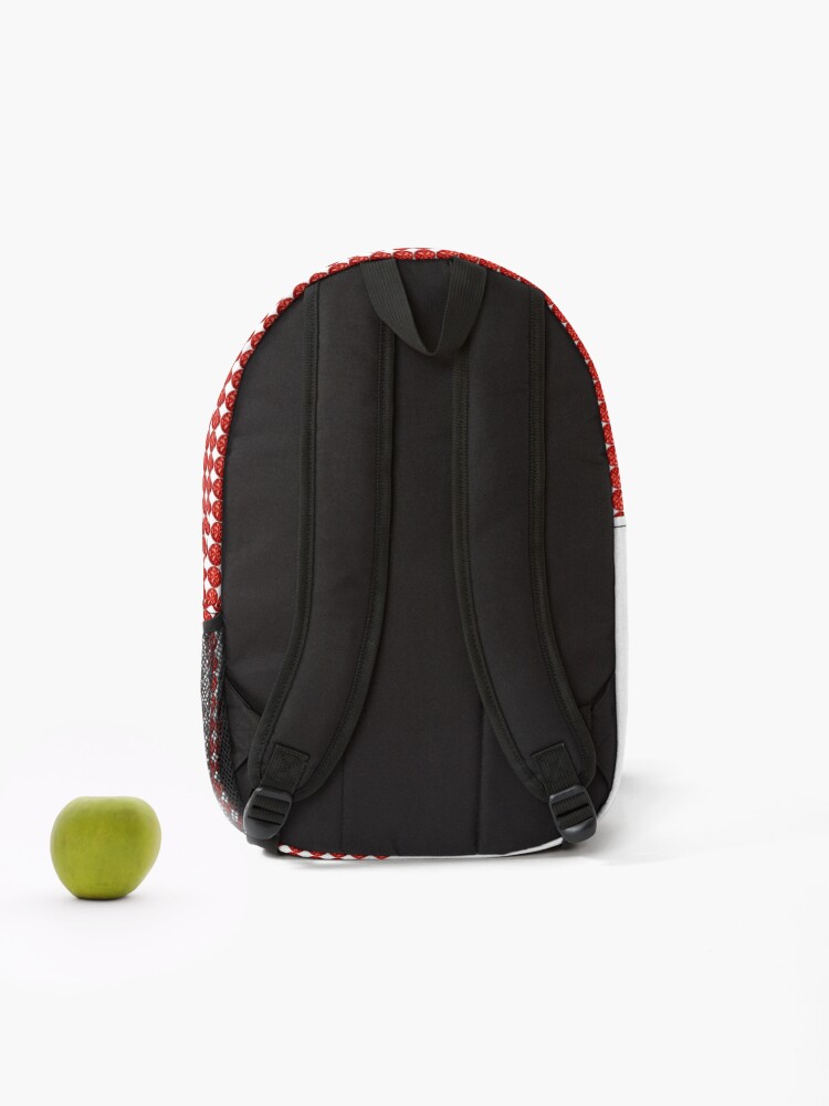 Thumbnail 2 of 3, Backpack, Arkansas Red Rhinestone designed and sold by TheIconSmith.
