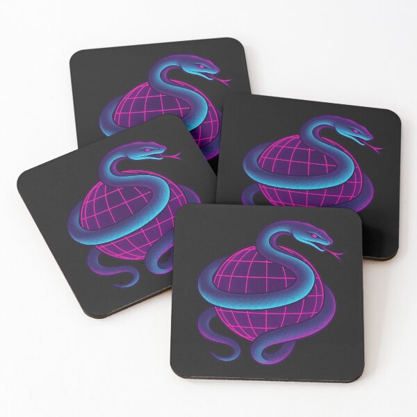 Item preview, Cosmic Neon Serpent designed and sold by kyokugen.