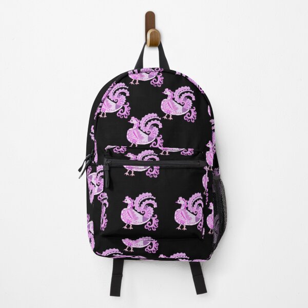 Item preview, Repeating pattern with traditional swan motifs - Black designed and sold by Svasti Arts and Designs.