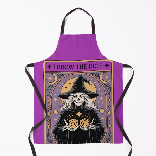Item preview, Throw The Dice Witches – Gothic Tarot Witch Dice Design designed and sold by RDRdesign.