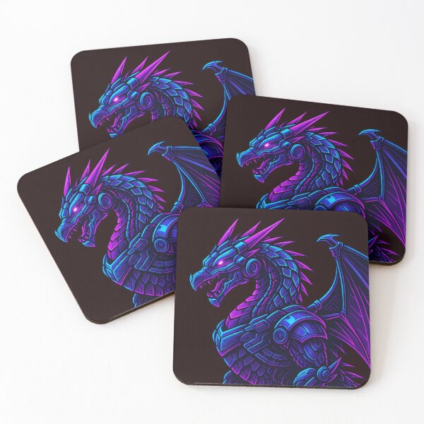 Item preview, Cyberpunk Neon Dragon designed and sold by kyokugen.