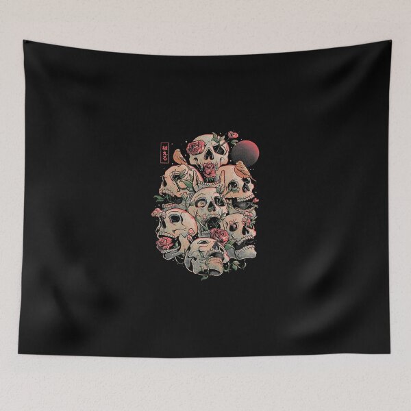 Item preview, Life Grows Through Death Skull Flowers Gift designed and sold by hgmbkptkw.