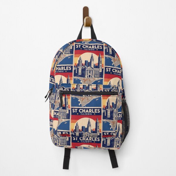 Item preview, St Charles Illinois 1950s USA Vintage Travel Tourism designed and sold by TravelersGems.